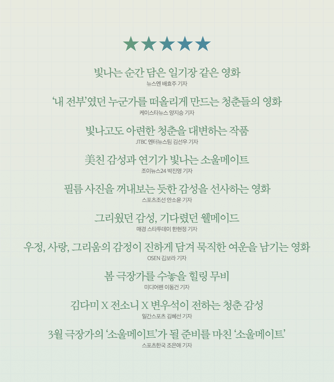 MEET PLAY SHARE, 메가박스 [메가박스]<소울메이트> 개봉전야 무대인사